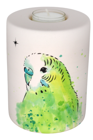 Aquarell Wellensittich